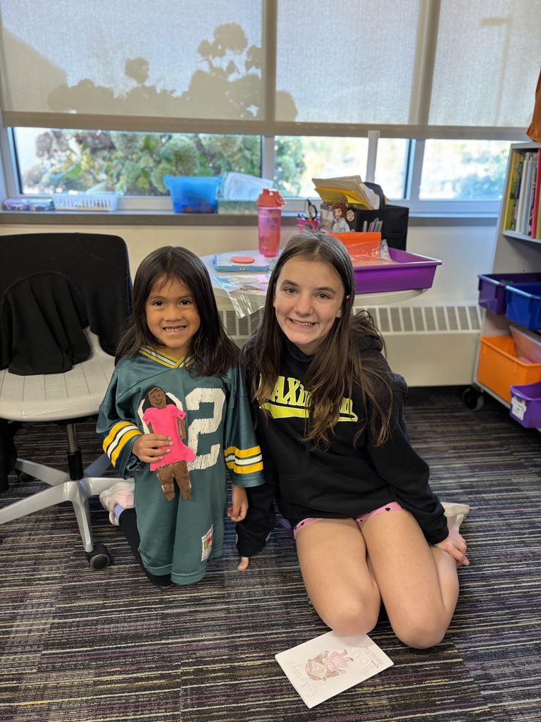 💜 Collaboration across grade levels is one of the best parts of being a Panther!  Mrs. Thompson Kinneman’s 7th and 8th grade FACS students recently delivered their creative projects to Ms. Heitman’s kindergarten class. Earlier this year, kindergarteners shared ideas for characters they’d love to see—and the middle schoolers made it happen!  Our 7th graders wrote stories about the characters, and the 8th graders hand-sewed them into adorable creations. The kindergarten students were thrilled to receive their very own character and storybook! 📚💜  #PantherPride