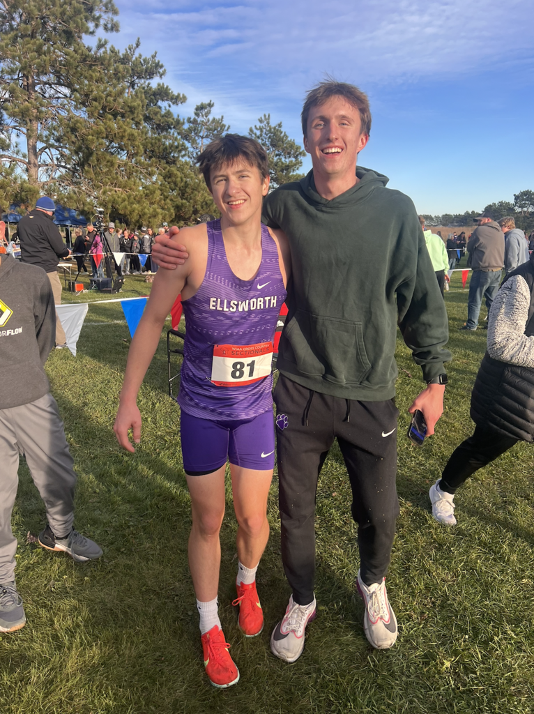 🏃♂️💜 Big news for Panther Nation!  For the first time since 1992, the Ellsworth Boys Cross Country team is STATE BOUND! 🎉  With an incredible runner-up finish at the sectional meet this past weekend, the Panthers have earned their spot at the WIAA State Cross Country Championship.  We’re so proud of this hardworking group and can’t wait to cheer them on at state! 🐾💪 #PantherPride