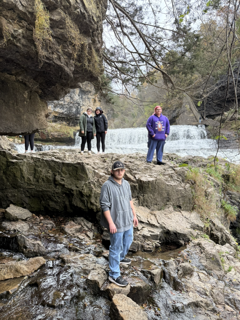 Mr. Benson’s High School Outdoor Adventure class hit the trails at Willow River State Park in Hudson, WI! 🥾🌲 It’s always nice to take a break from the school day, enjoy the fresh air and nature, and make some great memories with classmates. What a perfect day to explore the outdoors!