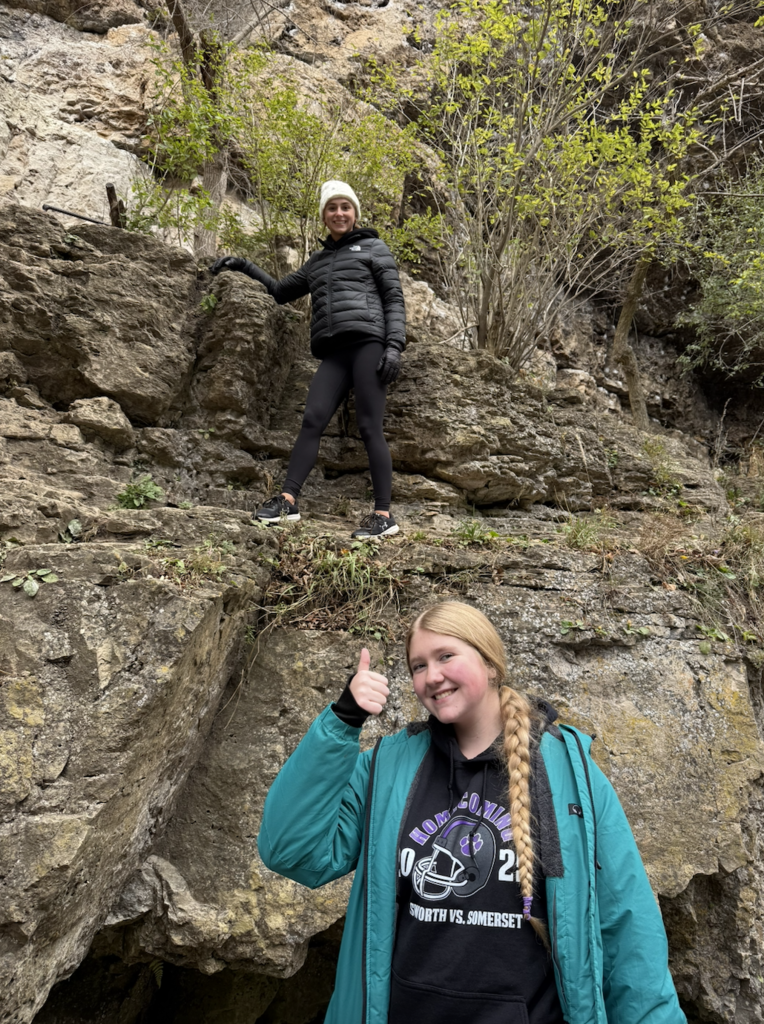 Mr. Benson’s High School Outdoor Adventure class hit the trails at Willow River State Park in Hudson, WI! 🥾🌲 It’s always nice to take a break from the school day, enjoy the fresh air and nature, and make some great memories with classmates. What a perfect day to explore the outdoors!