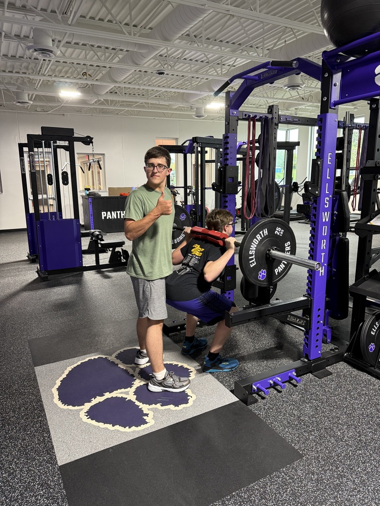 Ms. Poulos’ Weight Training PE students are putting our brand-new Weight Room to good use! 💪 Students are learning how to lift safely, use available resources, and build confidence in their ability to work out on their own—all while learning how to structure lifts that match their personal fitness goals. We’re so lucky to have this incredible new space as part of the high school renovation this summer. Our students and athletes are truly fortunate to have such top-notch facilities to support their growth and wellness! 🏋️♀️💜