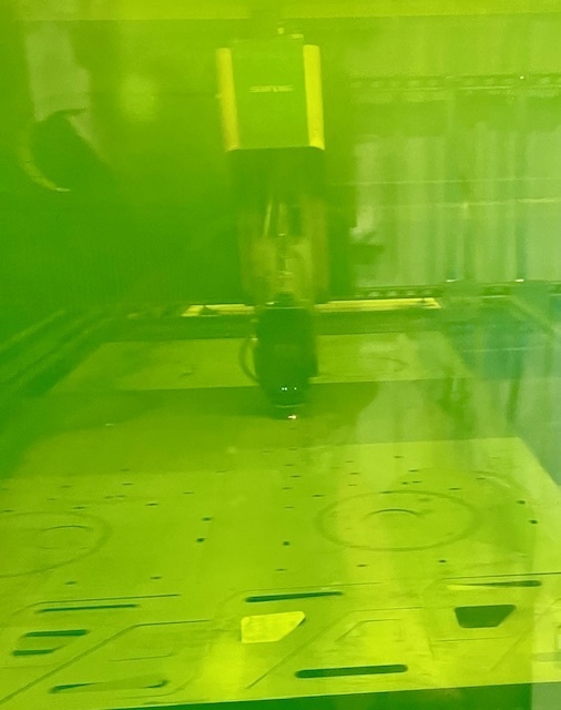 Mr. Manosky’s Tech Ed students took a field trip to Bloomer Machine & Fabrication where they got an inside look at CNC machines, laser cutters, and welders in action. 💥 Students even got some hands-on experience — using a press brake to bend their own miniature “Panther Mobile” complete with the Ellsworth logo laser-etched on the hood! 🐾 What an awesome opportunity to see advanced manufacturing in action and bring their learning to life!