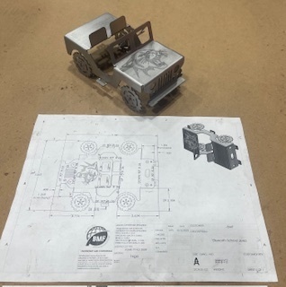 Mr. Manosky’s Tech Ed students took a field trip to Bloomer Machine & Fabrication where they got an inside look at CNC machines, laser cutters, and welders in action. 💥 Students even got some hands-on experience — using a press brake to bend their own miniature “Panther Mobile” complete with the Ellsworth logo laser-etched on the hood! 🐾 What an awesome opportunity to see advanced manufacturing in action and bring their learning to life!