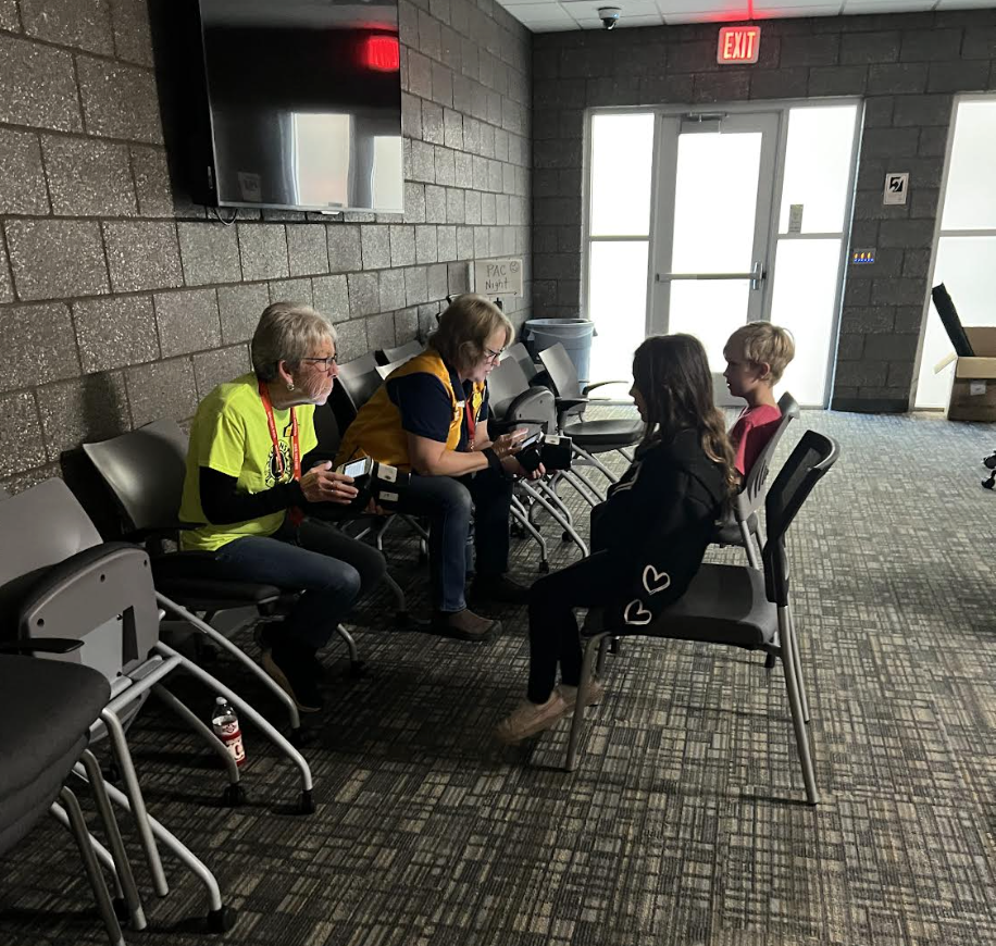 👀💜 Last week, our EC–2nd grade students took part in annual vision screenings hosted by the Ellsworth Lions Club! A big thank-you to our local Lions Club members for volunteering their time each year to make sure our students are seeing their best. We appreciate your continued support of our schools and community! 🦁📚 #PantherPride