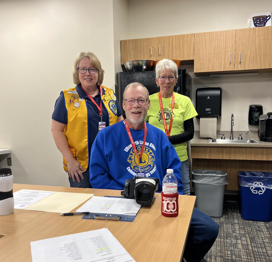 👀💜 Last week, our EC–2nd grade students took part in annual vision screenings hosted by the Ellsworth Lions Club! A big thank-you to our local Lions Club members for volunteering their time each year to make sure our students are seeing their best. We appreciate your continued support of our schools and community! 🦁📚 #PantherPride