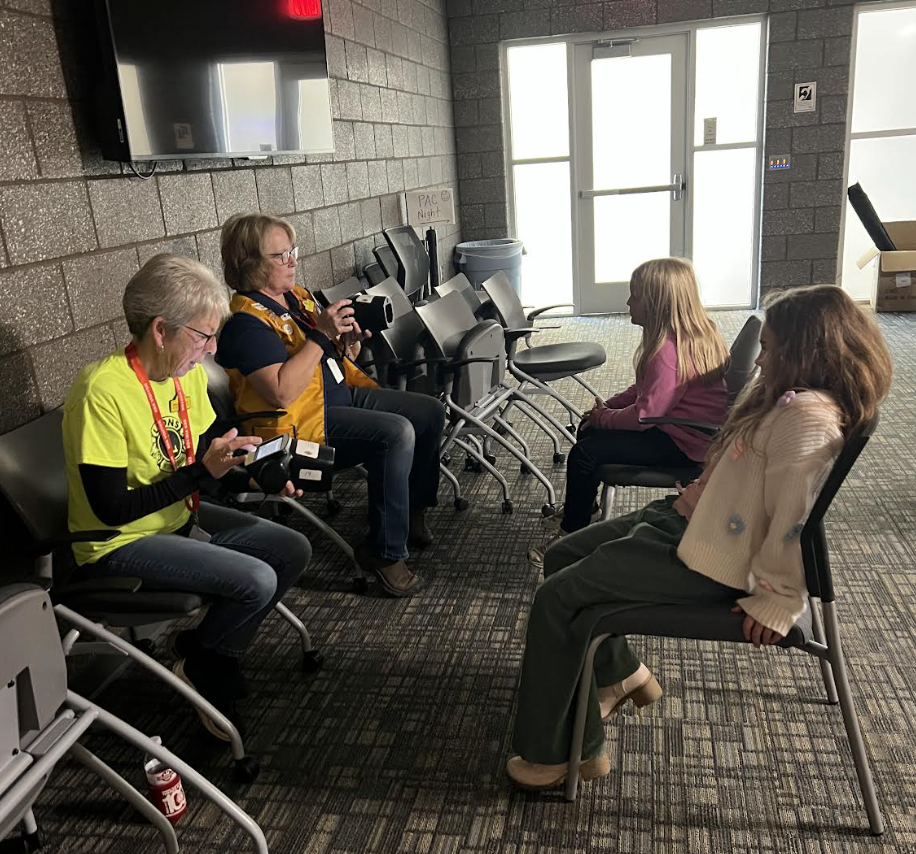👀💜 Last week, our EC–2nd grade students took part in annual vision screenings hosted by the Ellsworth Lions Club! A big thank-you to our local Lions Club members for volunteering their time each year to make sure our students are seeing their best. We appreciate your continued support of our schools and community! 🦁📚 #PantherPride