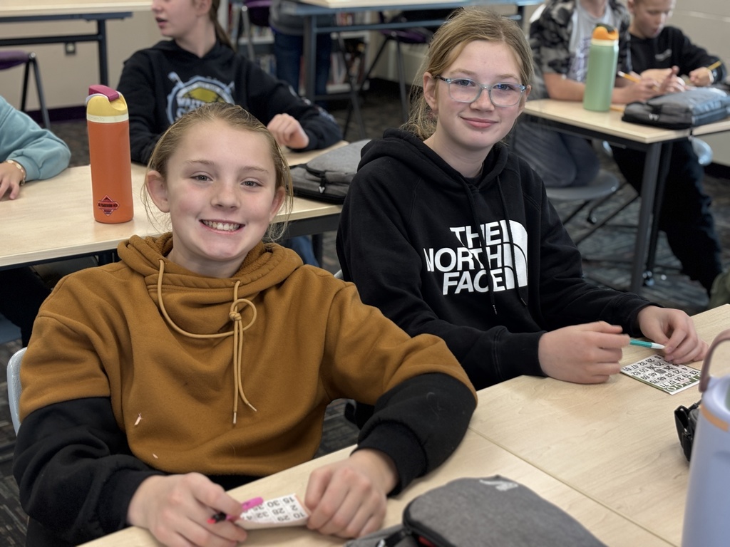 This week our middle school students took on a morning of state testing better known around here as “Show What You Know Day.” After working hard all morning, everyone got to relax and have some fun with school-wide Bingo, Dodgeball, classroom games, and even a staff vs. student basketball game. It was the perfect way to wrap up a big day, and we’re so proud of our students for giving it their best. 🐾💜