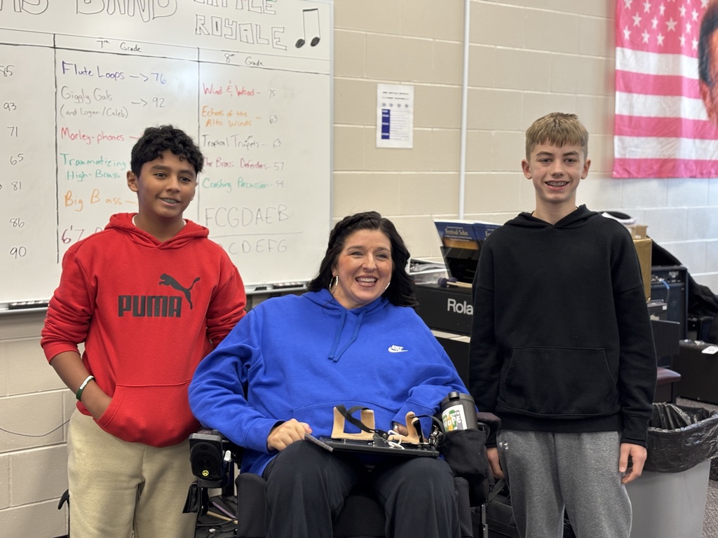 Our 7th graders had the opportunity to hear from EHS alumni Tasha Schuh during her annual visit to EMS. Her Power of PATH message is engaging, interactive, and something every young person should hear. PATH stands for Purpose, Attitude, Team, and Hope—the tools she has carried through her journey and now shares to help students build resilience, stay hopeful, and care for their mental and emotional well-being. Thank you, Tasha, for coming to speak with our students once again. You inspire so many, and we’re grateful to have you back at Ellsworth Middle School each year. 💜🐾