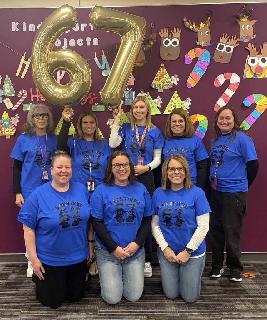 It’s Day 67 at ECSD, and you know our students weren’t going to let this one pass by. 😄 Since “6-7” is the big trend everyone’s saying this year, we had to join in the fun and celebrate Day 67 in true Panther style. Thanks for bringing the energy, Panthers… you always keep us smiling! 💜🐾