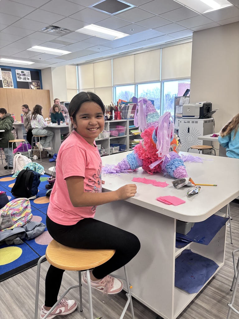 Big smiles and even bigger creativity 🎉 Our EES students just wrapped up Piñata Club, led by Ms. Sanchez, and what a fun experience it was. Students designed and created their own beautiful piñatas from start to finish, learning new skills along the way and having a great time together.  Nice work, everyone, and a big thank you to Ms. Sanchez for making this club such a hit! 💜🐾