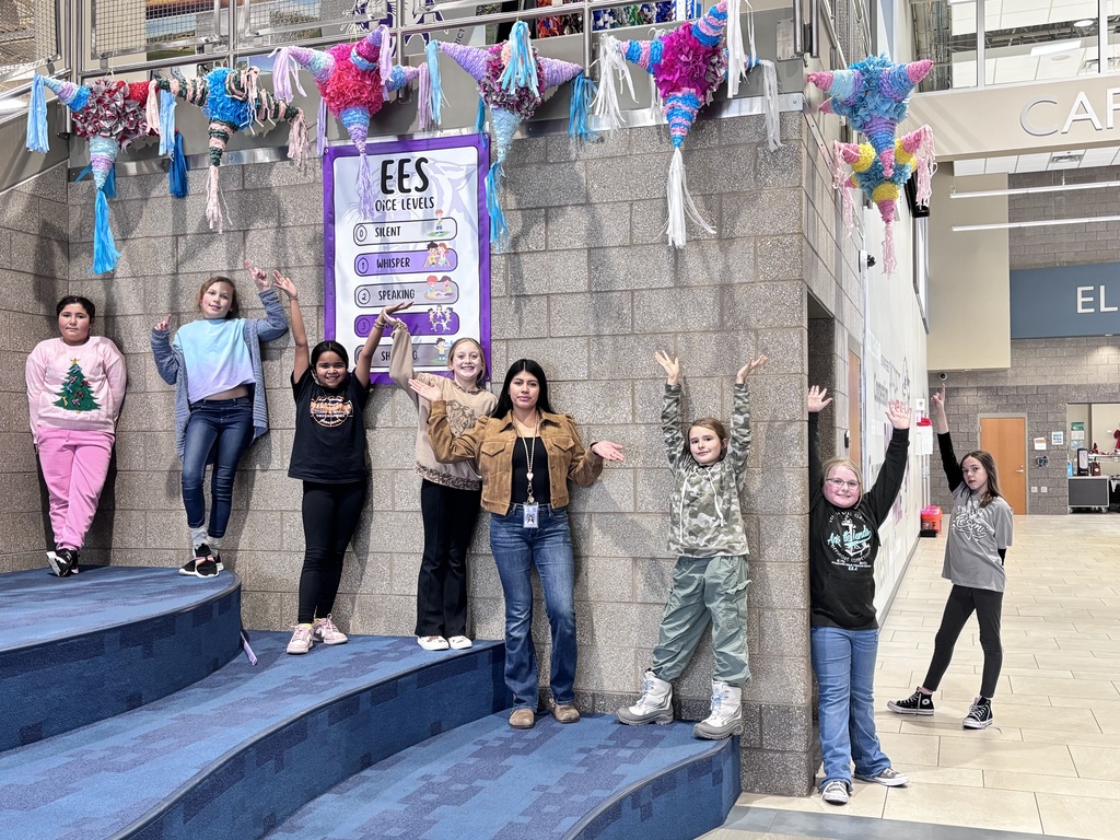 Big smiles and even bigger creativity 🎉 Our EES students just wrapped up Piñata Club, led by Ms. Sanchez, and what a fun experience it was. Students designed and created their own beautiful piñatas from start to finish, learning new skills along the way and having a great time together.  Nice work, everyone, and a big thank you to Ms. Sanchez for making this club such a hit! 💜🐾