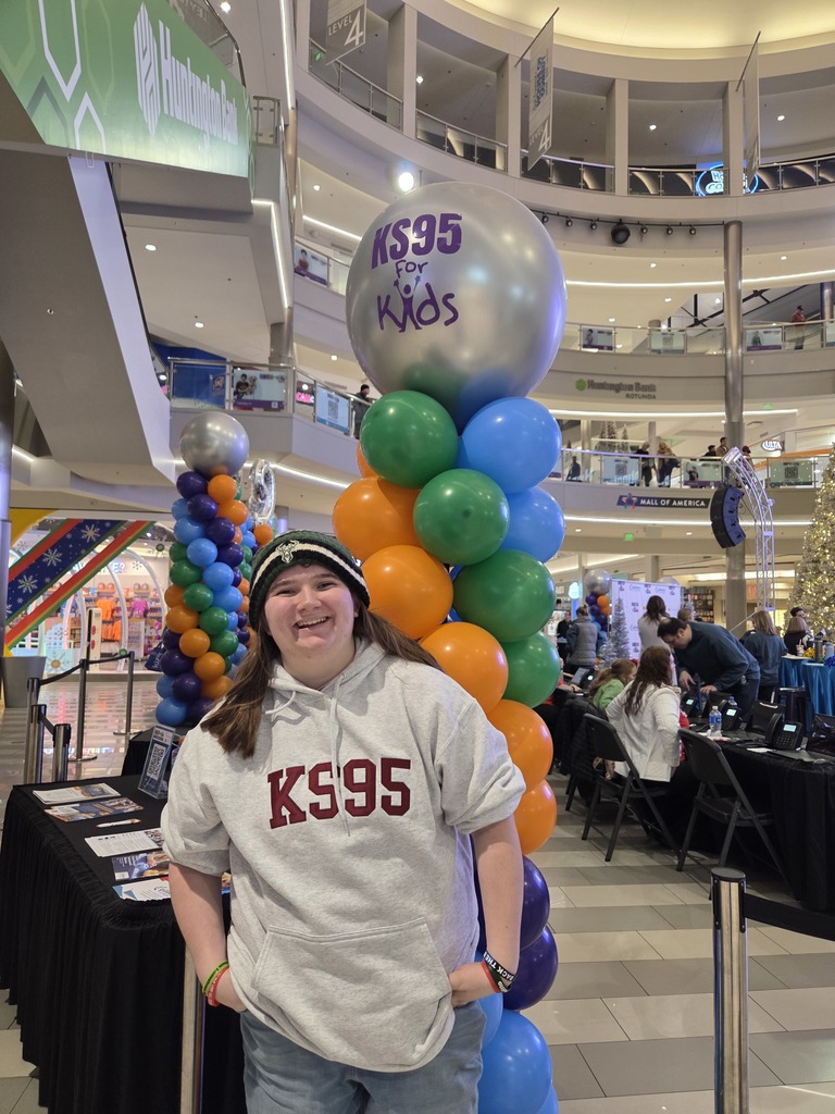 So proud of Junior Piper Van Nocker and her big heart 💜 For the fifth year in a row, Piper hosted a bake sale fundraiser and raised an incredible $1,600 for Gillette Children's Hospital and the M Health Masonic Children’s Hospital Childhood Cancer Program. This fundraiser has been Piper’s high school capstone project since her freshman year, and she has stayed committed to it every step of the way. Over the past five years, Piper has now raised an amazing $6,050 total. Recently, she delivered this year’s donation to the KS95 for Kids fundraiser at the Mall of America. Way to go, Piper. Your dedication, kindness, and follow-through truly make a difference. Panther Pride 🐾💜