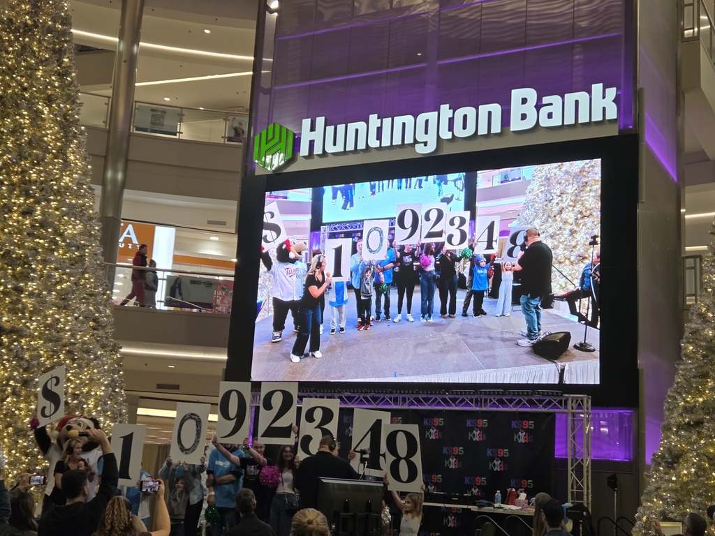 So proud of Junior Piper Van Nocker and her big heart 💜 For the fifth year in a row, Piper hosted a bake sale fundraiser and raised an incredible $1,600 for Gillette Children's Hospital and the M Health Masonic Children’s Hospital Childhood Cancer Program. This fundraiser has been Piper’s high school capstone project since her freshman year, and she has stayed committed to it every step of the way. Over the past five years, Piper has now raised an amazing $6,050 total. Recently, she delivered this year’s donation to the KS95 for Kids fundraiser at the Mall of America. Way to go, Piper. Your dedication, kindness, and follow-through truly make a difference. Panther Pride 🐾💜