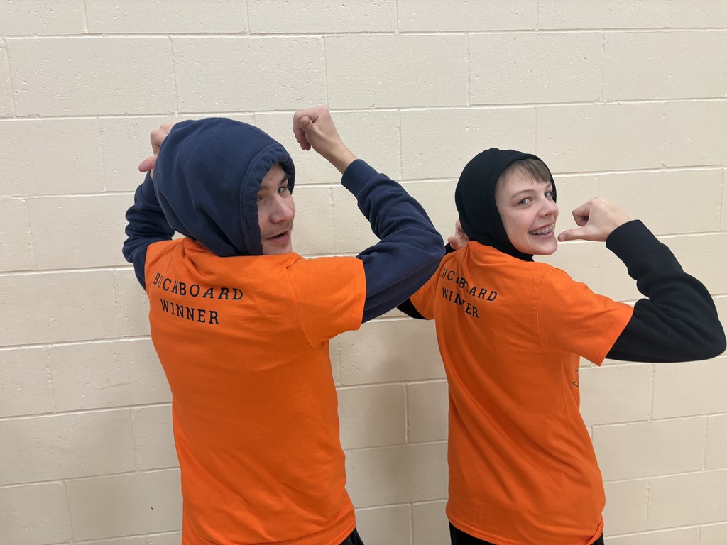 Our middle school Phy Ed teachers, Ms. Yaeger and Mr. Campbell, came up with a fun way to encourage participation in nontraditional sports and get students outside, especially during hunting season. 🦌🌲  Students were invited to share their hunting experiences, and it gave us a sneak peek at some pretty impressive bucks they were seeing this season. Even better, it was all about participation, not just the outcome.  We recognized four different winners: • Biggest Buck – awarded to the student who harvested the largest buck • Three Buck Board Winners – students chosen at random who harvested either a buck or a doe • Unsuccessful Hunter – awarded to a student who went hunting but didn’t harvest anything  The goal was to celebrate time outdoors, effort, and participation, not just success. Students loved it, and it was a great way to highlight learning and experiences happening beyond the classroom. 💜🐾