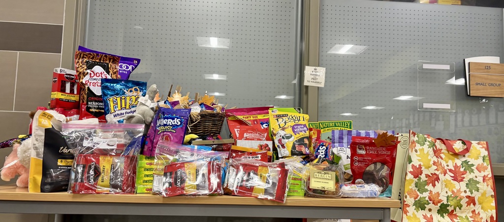 Our second graders recently wrapped up their government unit on Rules and Laws in a very meaningful way. ❤️ After learning about how rules and laws help keep our communities safe, students enjoyed visits from Officer Paul, Deputy Smith, Deputy Huppert, and K9 Ares. The officers made great connections between what students were learning in class and how it applies in real life here in our community. As part of the unit, second grade students also collected food and easy to eat snacks for officers from Pierce County, St. Croix County, and the Woodville Police Department. These snacks were chosen with busy schedules in mind and were a small way to say thank you for all they do. Our students asked thoughtful questions, made great connections to their learning, and showed just how engaged and caring they are. What a great example of learning in action. 💜🐾