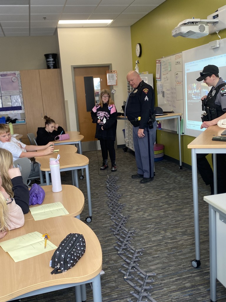 On January 15, our 4th and 5th graders took part in Ellsworth Elementary’s 3rd annual Career Day, and it was such a great day of learning and exploring.  Fourth graders rotated through seven different speakers, moving to a new classroom every 15 minutes so they could hear from everyone. Fifth graders chose three out of six speakers to visit and spent 30 minutes in each session digging a little deeper into careers that interested them. Before Career Day, our fifth graders also took a short Myers-Briggs personality test, then researched a job that matched their personality. They created career posters for our “neighborhood,” including salary, required education, and other details about each job.  Like always, our speakers were amazing. Hearing people talk about what they do with so much passion helps open our students’ eyes to careers they may have never known about. These kinds of experiences really help students start imagining what their own futures could look like.  A big thank you to all of our speakers who made this day possible:  WI State Patrol WI DNR Pierce County Sheriff’s Department Loberg’s Law Office Coach Staley KNN Farms Brush Strokes Pierce County Highway Department Tim Schmit, Pilot Westconsin Credit Union Principal Nygaard Ellsworth Police Department  We are so grateful for our community partners who take the time to invest in our students and share their experiences. 💜🐾