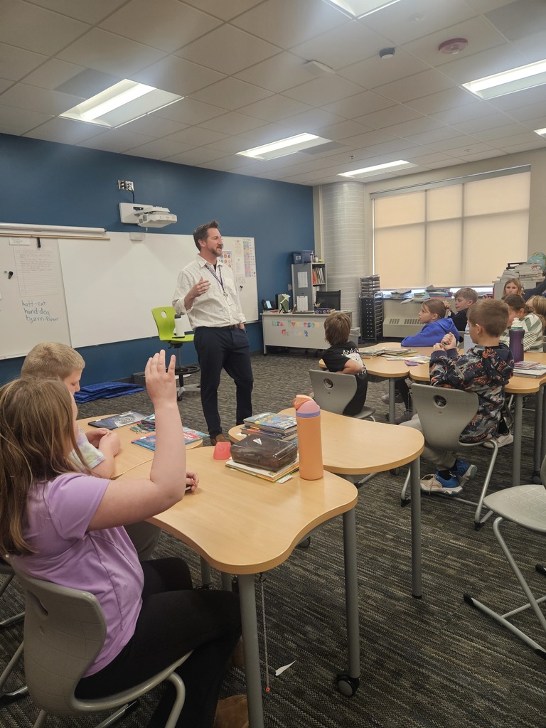 On January 15, our 4th and 5th graders took part in Ellsworth Elementary’s 3rd annual Career Day, and it was such a great day of learning and exploring.  Fourth graders rotated through seven different speakers, moving to a new classroom every 15 minutes so they could hear from everyone. Fifth graders chose three out of six speakers to visit and spent 30 minutes in each session digging a little deeper into careers that interested them. Before Career Day, our fifth graders also took a short Myers-Briggs personality test, then researched a job that matched their personality. They created career posters for our “neighborhood,” including salary, required education, and other details about each job.  Like always, our speakers were amazing. Hearing people talk about what they do with so much passion helps open our students’ eyes to careers they may have never known about. These kinds of experiences really help students start imagining what their own futures could look like.  A big thank you to all of our speakers who made this day possible:  WI State Patrol WI DNR Pierce County Sheriff’s Department Loberg’s Law Office Coach Staley KNN Farms Brush Strokes Pierce County Highway Department Tim Schmit, Pilot Westconsin Credit Union Principal Nygaard Ellsworth Police Department  We are so grateful for our community partners who take the time to invest in our students and share their experiences. 💜🐾