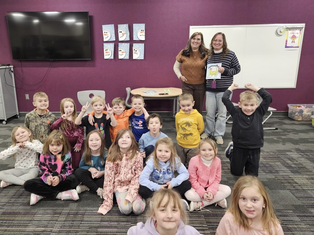 📚💙 We had a very special visitor at Ellsworth Elementary this week! Former ECSD teacher Teri Kulow stopped by to share her brand-new children’s book, Our Friend Pepie, with all of our kindergarten students. The story follows Pepie, a friendly lake monster who helps kids take care of Lake Pepin by cleaning up litter and protecting the water we all love. What a perfect message for our young learners. The beautiful illustrations were created by Shelly Nelson, former Ellsworth Elementary art teacher, making this project extra special and close to home. Teri read the book to all of our kindergarten classes, and we snapped photos in Mrs. Magee’s, Mrs. Foley’s, and Mrs. Lynner’s rooms. Teri also generously donated a copy of the book to the Ellsworth Elementary Library, so students can enjoy Pepie’s story for years to come. After teaching in our district for 31 years before retiring in 2019, it was wonderful to welcome Teri back and see her still sharing her love of learning and storytelling with our students. Thank you, Teri, for this meaningful visit and for a story that encourages kindness, community, and caring for our lake. 💜🐾