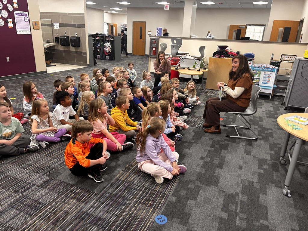 📚💙 We had a very special visitor at Ellsworth Elementary this week! Former ECSD teacher Teri Kulow stopped by to share her brand-new children’s book, Our Friend Pepie, with all of our kindergarten students. The story follows Pepie, a friendly lake monster who helps kids take care of Lake Pepin by cleaning up litter and protecting the water we all love. What a perfect message for our young learners. The beautiful illustrations were created by Shelly Nelson, former Ellsworth Elementary art teacher, making this project extra special and close to home. Teri read the book to all of our kindergarten classes, and we snapped photos in Mrs. Magee’s, Mrs. Foley’s, and Mrs. Lynner’s rooms. Teri also generously donated a copy of the book to the Ellsworth Elementary Library, so students can enjoy Pepie’s story for years to come. After teaching in our district for 31 years before retiring in 2019, it was wonderful to welcome Teri back and see her still sharing her love of learning and storytelling with our students. Thank you, Teri, for this meaningful visit and for a story that encourages kindness, community, and caring for our lake. 💜🐾