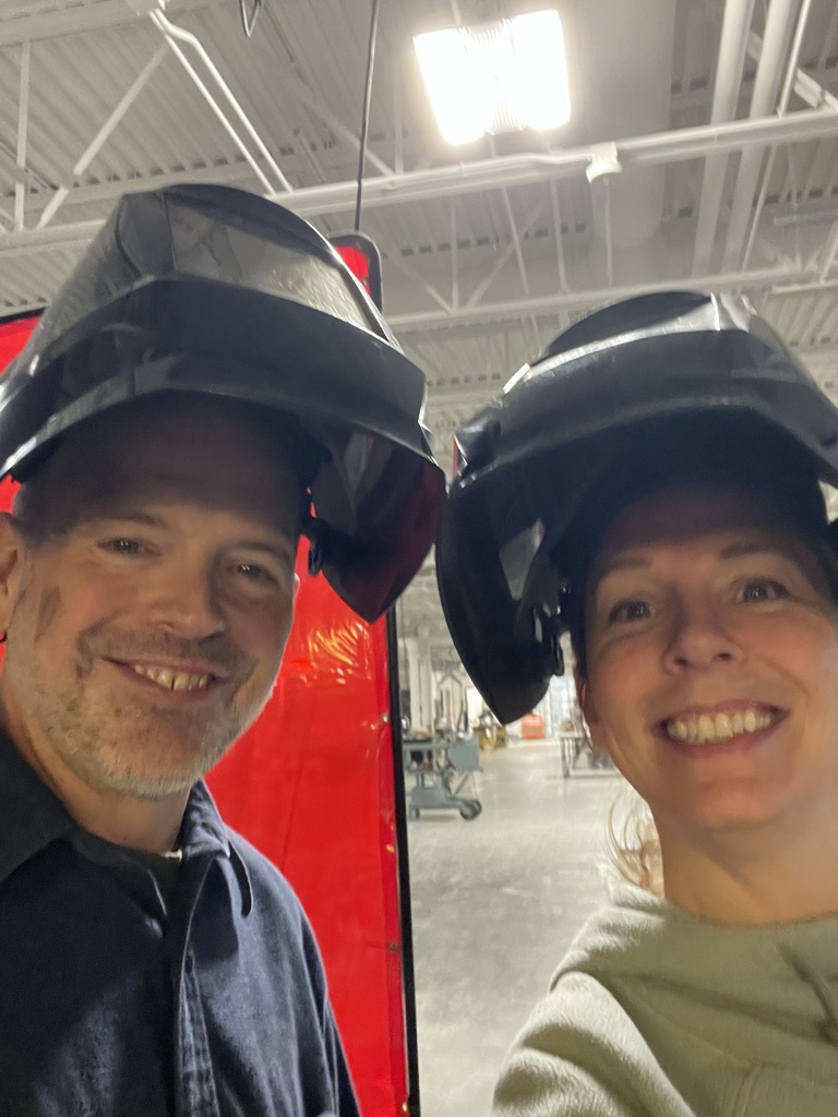 🔥 We’re kicking off CTE Month with a big win!  Our Community Ed Class: Intro to Welding was a huge hit. Nearly 30 community members filled the new CTE Center at Ellsworth High School for a night of hands on learning and a whole lot of sparks flying.  We loved seeing grandparents welding with grandkids, parents welding with kids, and even husbands welding with wives. It was a great example of how learning can bring people of all ages together.  The new welding bays from the recent CTE remodel really came in handy and gave everyone plenty of space to work safely and comfortably. These updated spaces are already making a big difference for both students and the community.  With such a great turnout, we’re hoping to offer more open welding times in the near future. Thank you to everyone who came out and made the night such a success. It was a fun way to kick off CTE Month. 💜🐾