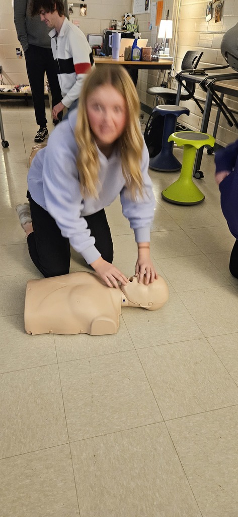 💜🩺 Thank you, ECSD Foundation! 🩺💜  We are so grateful to share that Nurse Jess applied for and received a grant from the Ellsworth School District Foundation to purchase new CPR manikins for our district. Last night, those new manikins were already put to use during a CPR class!  This generous support helps us continue certifying our staff, coaches, and students, giving them the skills and confidence to respond in an emergency.  A big shoutout as well to Madeline Poulos, our district CPR instructor. She is amazing and truly dedicated to making sure we are prepared to care for anyone who may enter our buildings and need medical attention.  Thank you again to the Ellsworth School District Foundation for supporting this important service for our schools and community. 🐾