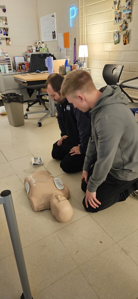 💜🩺 Thank you, ECSD Foundation! 🩺💜  We are so grateful to share that Nurse Jess applied for and received a grant from the Ellsworth School District Foundation to purchase new CPR manikins for our district. Last night, those new manikins were already put to use during a CPR class!  This generous support helps us continue certifying our staff, coaches, and students, giving them the skills and confidence to respond in an emergency.  A big shoutout as well to Madeline Poulos, our district CPR instructor. She is amazing and truly dedicated to making sure we are prepared to care for anyone who may enter our buildings and need medical attention.  Thank you again to the Ellsworth School District Foundation for supporting this important service for our schools and community. 🐾