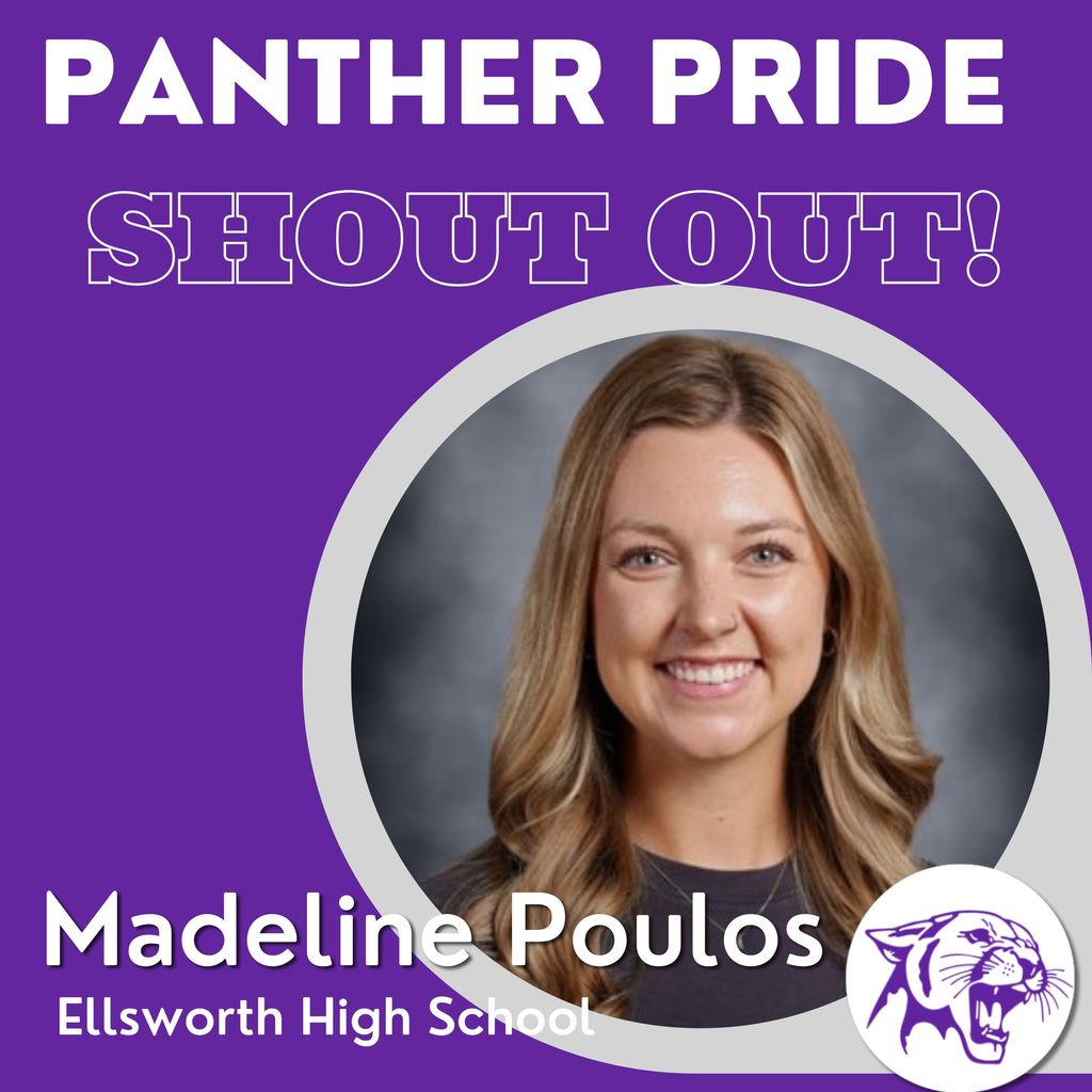 💜🐾 Panther Pride Staff Shout Out 🐾💜  This week’s Panther Pride Staff Shout Out goes to Madeline Poulos, our High School Physical Education teacher, who was nominated by Sarah.  Sarah shared that Ms. Poulos brings incredible energy, positivity, and heart into everything she does. She has a special ability to connect with high school students, encouraging them to persevere while also reminding them that learning can — and should — be fun.  Madeline is always willing to go the extra mile for her students. Whether it’s making herself available, offering encouragement, or simply taking the time to check in, she works hard to ensure students feel supported and seen.  We are truly lucky to have such a dedicated and inspiring educator in our district.  Thank you, Ms. Poulos, for all you do for our students! 💜🐾