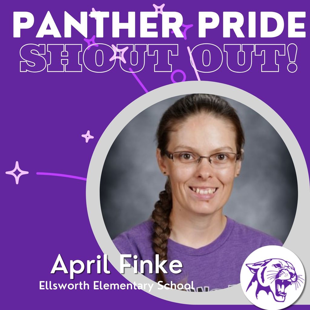 💜🐾 Panther Pride Staff Shout Out 🐾💜 Continuing our Panther Pride Staff Shout Outs, today we’re celebrating April, who was nominated by several members of our EES Special Education staff. April plays an essential role in helping students grow in their math skills. She has a special way of making learning engaging and enjoyable, using creative approaches that connect with students of all personalities. She thoughtfully adapts her instruction to match each student’s learning style so they feel supported, confident, and capable. Her teammates shared that April consistently goes above and beyond. She arrives each day prepared, positive, and ready to help students move forward. Flexible and resourceful, she meets learners where they are and guides them toward meaningful progress using a variety of strategies. Her reliability and consistency make her an invaluable part of the team. And her care doesn’t stop in the classroom. April has generously handmade numerous blankets for baby and bridal showers, adding a personal and heartfelt touch to staff celebrations. That kindness speaks volumes about who she is. Thank you, April, for your creativity, expertise, and unwavering commitment to student success. We are so grateful for you! 💜🐾 If you’d like to nominate a staff member for a Panther Pride Staff Shout Out, you can do so here: https://forms.gle/DS276jvHJqfCuvGr6