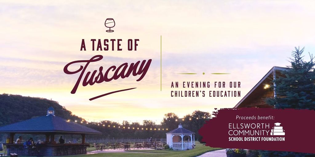 🍝🍷 Taste of Tuscany is Almost Here! 🍷🍝  The Ellsworth Community School Foundation’s annual Taste of Tuscany event is coming up, and it’s always a wonderful night of great food, community, and support for our students.  Right now, the Foundation is looking for silent auction donations. If you or your business would like to contribute an item, gift basket, experience, or service, they would love to hear from you. Your generosity helps make this event a success!  🎟️ Tickets are now on sale! Purchase yours here: https://www.ellsworthcommunityschoolfoundation.org/tasteoftuscany  Proceeds from Taste of Tuscany support the Foundation’s commitment to enriching educational opportunities for students in the Ellsworth Community School District. Funds raised go directly toward the EXCELLS Grants program, providing valuable classroom resources, and honoring outstanding educators through the annual Teacher of the Year Award.  It’s a night that truly makes a difference for our Panthers. We hope to see you there! 💜🖤