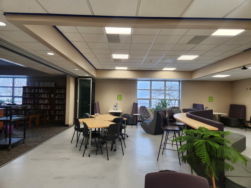 A big thank you to this amazing group of Ellsworth High School students who spent part of their spring break volunteering their time for service hours! 💜🖤  They took on a big project together and did an incredible job. Thanks to their hard work, our flex room has undergone a huge transformation!  We truly appreciate the time and effort from: Drezden M. Grace H. Emma E. Wyatt K. Bradley B. Rose S. Bo B. Savanna S.  And a special shout out to Katelyn H. who has already completed her required service hours but still chose to volunteer both days and worked on the project from start to finish. That kind of dedication says a lot. 👏  Thank you all for giving your time to help improve our school. Panther Pride! 🐾💜🖤