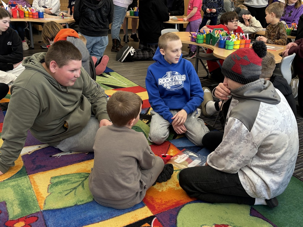 What happens when middle school creativity meets kindergarten imagination? Something pretty special! 💜🖤  Mrs. Thompson Kinneman’s 7th and 8th grade FACS students recently delivered their creative projects to Mrs. Magee’s kindergarten class. The kindergarteners shared ideas for characters they would love to see, and the middle school students brought those ideas to life!  Our 7th graders wrote original stories about the characters, and the 8th graders carefully hand-sewed them into adorable stuffed creations.  The kindergarten students were absolutely thrilled to receive their very own character and storybook. It was a fun collaboration that brought smiles to students of all ages and showed just how creative our Panthers can be! 🐾📚🧵  #PantherPride