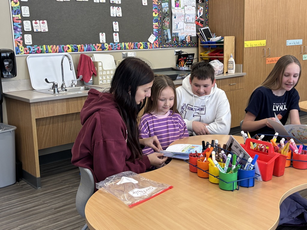 What happens when middle school creativity meets kindergarten imagination? Something pretty special! 💜🖤  Mrs. Thompson Kinneman’s 7th and 8th grade FACS students recently delivered their creative projects to Mrs. Magee’s kindergarten class. The kindergarteners shared ideas for characters they would love to see, and the middle school students brought those ideas to life!  Our 7th graders wrote original stories about the characters, and the 8th graders carefully hand-sewed them into adorable stuffed creations.  The kindergarten students were absolutely thrilled to receive their very own character and storybook. It was a fun collaboration that brought smiles to students of all ages and showed just how creative our Panthers can be! 🐾📚🧵  #PantherPride