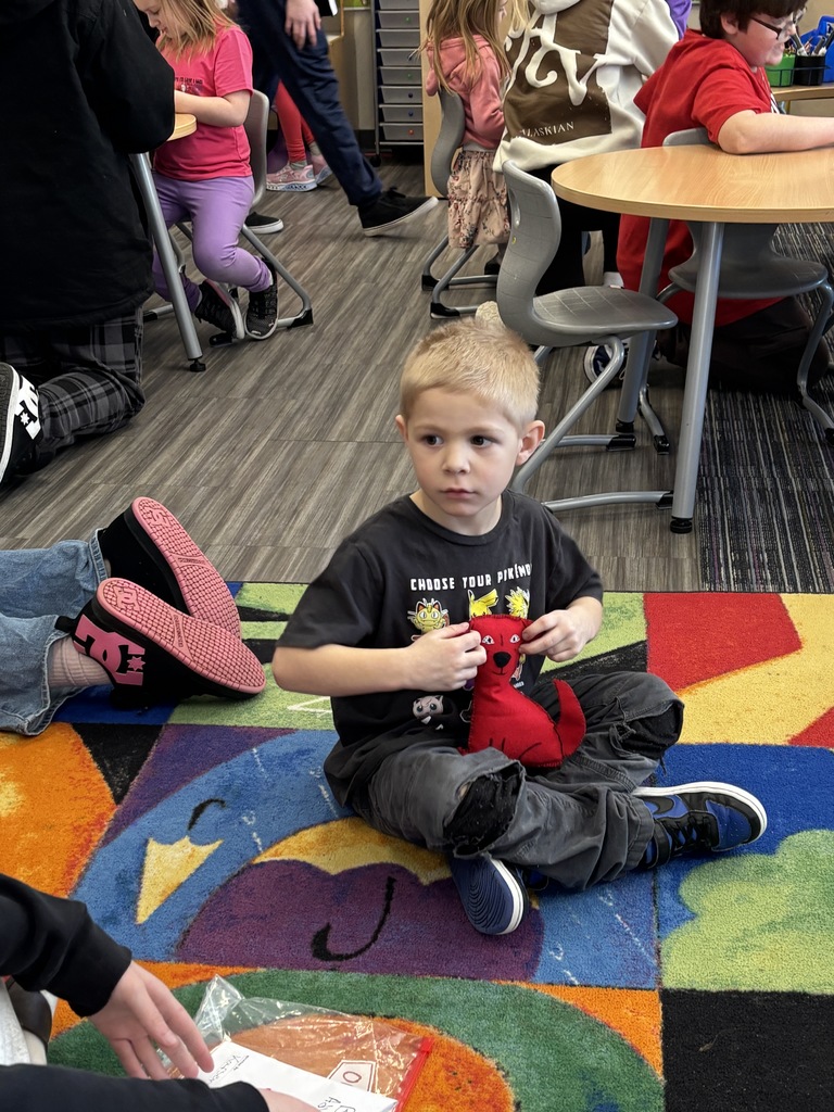 What happens when middle school creativity meets kindergarten imagination? Something pretty special! 💜🖤  Mrs. Thompson Kinneman’s 7th and 8th grade FACS students recently delivered their creative projects to Mrs. Magee’s kindergarten class. The kindergarteners shared ideas for characters they would love to see, and the middle school students brought those ideas to life!  Our 7th graders wrote original stories about the characters, and the 8th graders carefully hand-sewed them into adorable stuffed creations.  The kindergarten students were absolutely thrilled to receive their very own character and storybook. It was a fun collaboration that brought smiles to students of all ages and showed just how creative our Panthers can be! 🐾📚🧵  #PantherPride