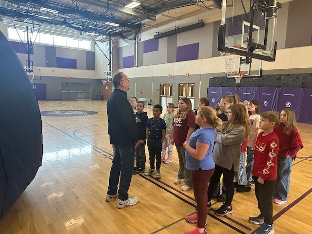 🌎✨ Out of This World Learning! ✨🌙 Our 3rd graders had an amazing visit from the traveling planetarium! Students explored the rotations of our planet, learned about the phases of the moon, and discovered star constellations lighting up the night sky. 🌟 What a fun and unforgettable way to bring science to life right here at school! 🚀💜 #PantherPride