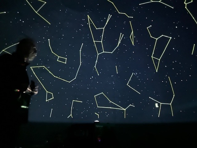 🌎✨ Out of This World Learning! ✨🌙 Our 3rd graders had an amazing visit from the traveling planetarium! Students explored the rotations of our planet, learned about the phases of the moon, and discovered star constellations lighting up the night sky. 🌟 What a fun and unforgettable way to bring science to life right here at school! 🚀💜 #PantherPride