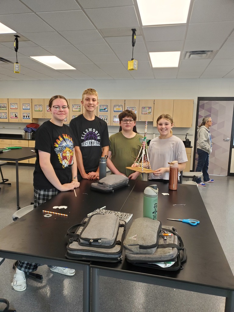 💜 Hands-on learning in action at EMS! 💜  Our 6th and 7th graders recently welcomed visitors from IBM Impact to explore the world of engineering. Students learned about different types of engineering and then put their skills to the test with a fun challenge—designing and building structures to see if they could withstand an “earthquake.” 🏗️🌎  It was awesome to see the creativity, teamwork, and problem-solving as students tested their designs. Some held strong, others… not so much—but that’s all part of the learning process!  Thank you to IBM Impact for spending the day with our students and inspiring future engineers! 🖤🤍