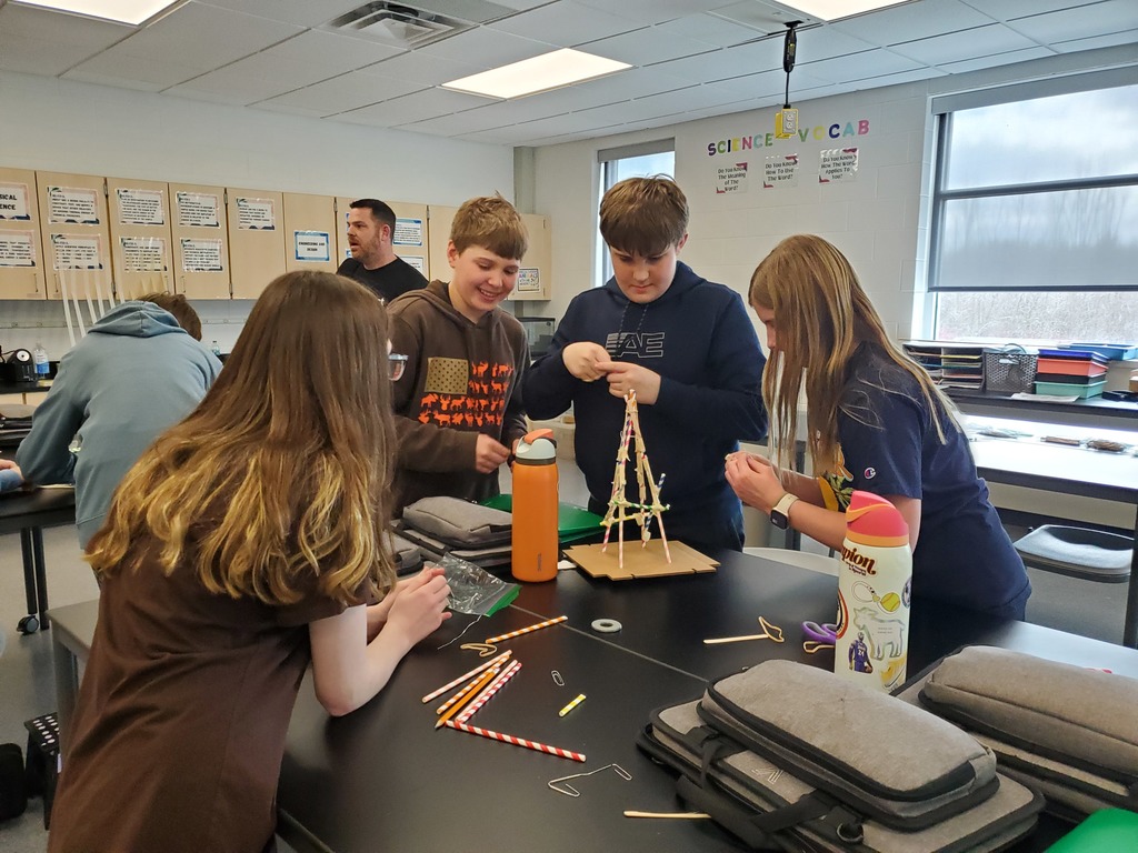 💜 Hands-on learning in action at EMS! 💜  Our 6th and 7th graders recently welcomed visitors from IBM Impact to explore the world of engineering. Students learned about different types of engineering and then put their skills to the test with a fun challenge—designing and building structures to see if they could withstand an “earthquake.” 🏗️🌎  It was awesome to see the creativity, teamwork, and problem-solving as students tested their designs. Some held strong, others… not so much—but that’s all part of the learning process!  Thank you to IBM Impact for spending the day with our students and inspiring future engineers! 🖤🤍