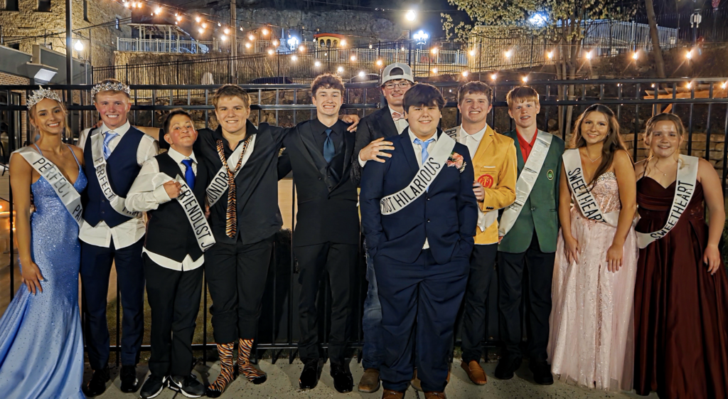 ✨ Prom 2026 was a night to remember at Ellsworth High School as students celebrated in style and recognized this year’s special award winners! 👑 Prom King was Cooper Olson and Prom Queen was Molly Abbas, who were also voted the “Perfect Pair.” Other honors included Most Hilarious: Cooper Brown and Alyssa Davis, Class Sweethearts: Bridget Dendinger and Abby Hinrichs, Friendliest Juniors: Breken Young and D.J. Brenner, Most Sociable: Daniel Berg and Gavin Wittenberg, and Best Dressed: Rowan Nelson and Cayman Anderson. Congratulations to all for helping make Prom 2026 such a fun and memorable evening!