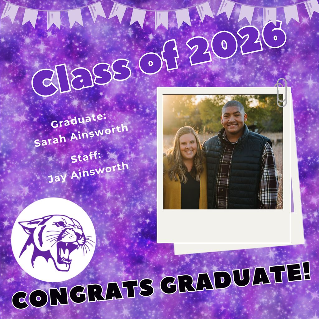 🎓 Senior Countdown: Staff Edition 💜 The countdown to graduation is officially on for some very special Panther families! This year, several of our ECSD staff members are also celebrating a senior of their own. We hope they’re soaking in every memory, every milestone, and all the special moments these final days of senior year bring. 🐾
