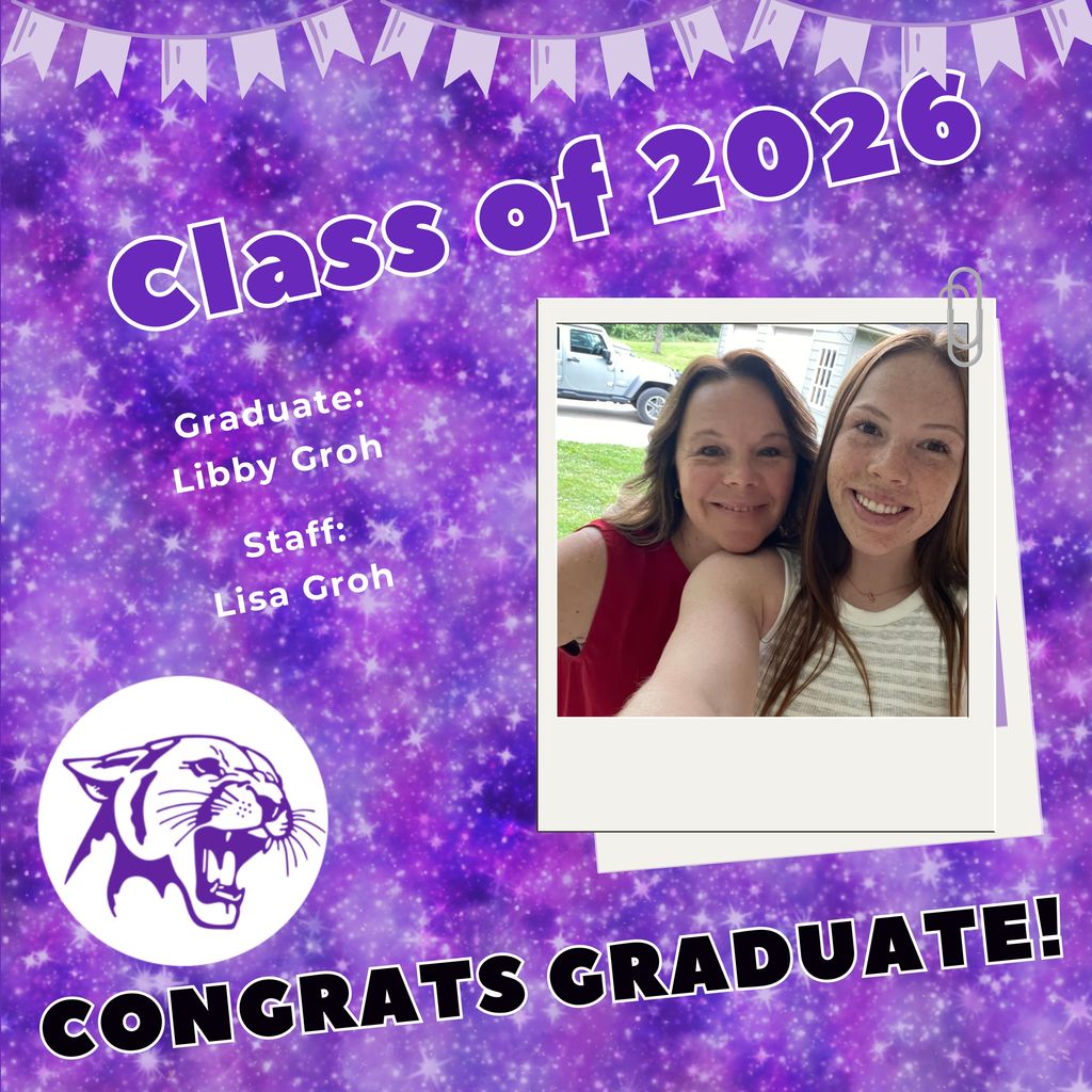 💜 Panther Pride runs deep around here… especially when your own child is part of the graduating class! 🎓 Over the next few days, we’ll be spotlighting ECSD staff members who are celebrating a senior this year. From kindergarten drop-offs to graduation caps and gowns, what a journey it’s been!
