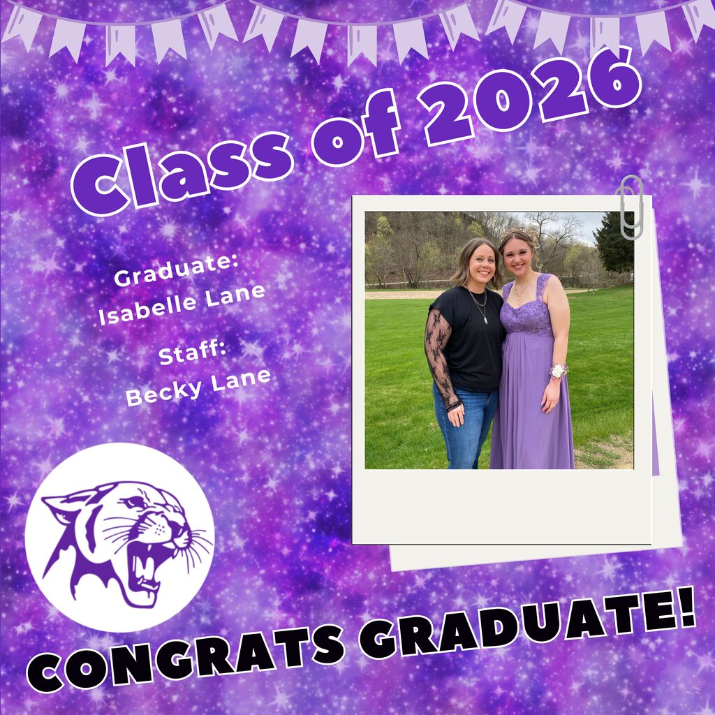 🎓 Behind every graduating senior is a whole support system cheering them on… and for these ECSD staff members, that support started long before senior year. 💜 We’re celebrating our staff families who are getting ready to watch their seniors take that walk across the stage in just a few short days. Panther Pride forever! 🐾