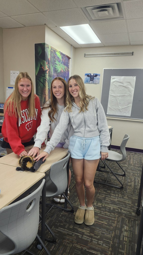 Mrs. Stingley’s Spanish 4 class recently put their language skills to the test with a fun “Show & Tell” activity... entirely in Spanish! Students were challenged to bring in three items to describe in Spanish while their classmates practiced their speaking skills by asking at least three questions in Spanish about each item. It was a great way to build confidence, strengthen communication skills, and make learning interactive and fun! The students did a wonderful job, and we wanted to share a few pictures from their presentations. Bonus cuteness alert: 🐹 Carly Girdeen even brought in her guinea pig, Moose, to be part of the fun! Great job, Spanish 4 students! 💜🐾