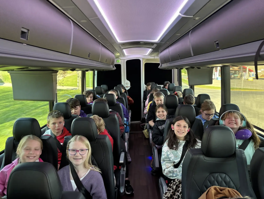 Our 4th grade students recently took an unforgettable field trip to Madison, Wisconsin! Students got a tour of the State Capitol building to learn more about our state government and Wisconsin's history! They also got to visit the Henry Vilas Zoo! This trip was a wonderful opportunity for students to represent the Ellsworth community while learning outside the classroom!  A special thank you to the EES Parents Club, the Ellsworth School Foundation, and the amazing chaperones & staff in creating lasting memories for our students! 💜