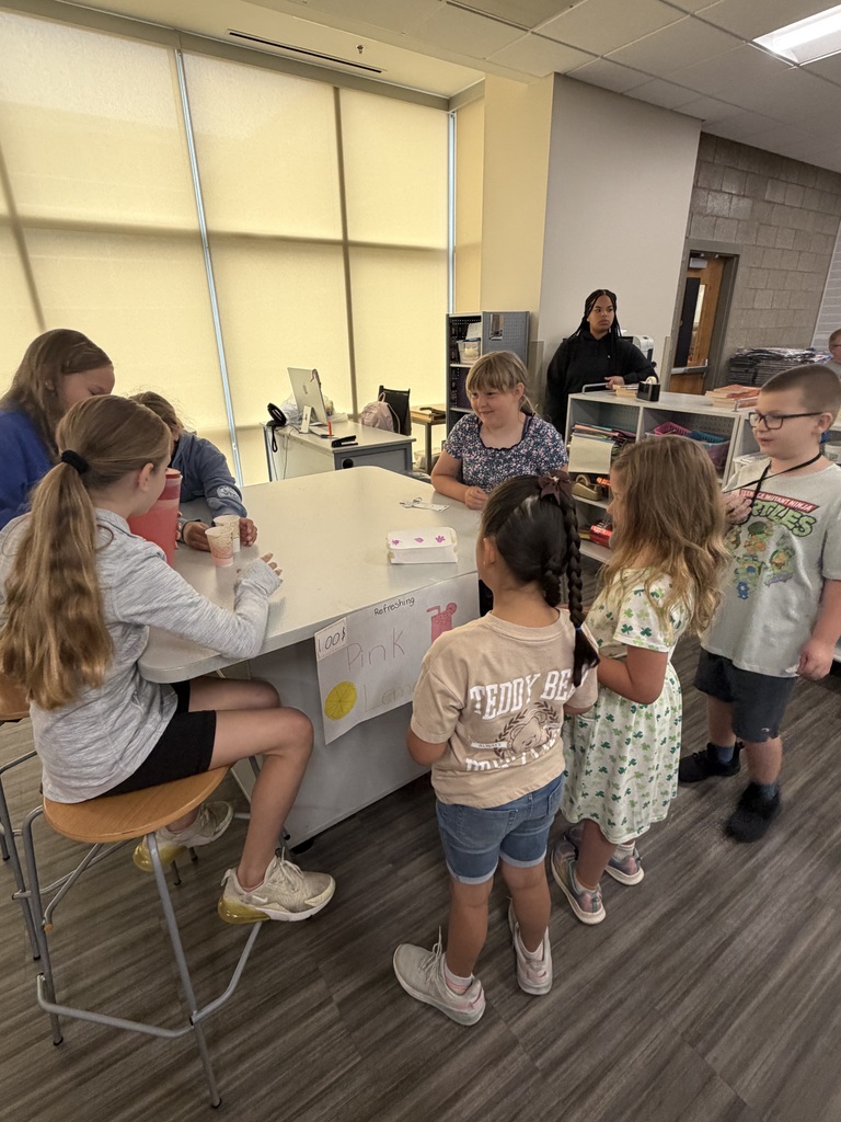 🍋 When reading comes to life... it's pretty sweet! 🍋  The 4th and 5th graders in Ms. Fish and Mrs. Hershfield's summer school reading class recently finished The Lemonade War. To celebrate, they held a Lemonade War of their own!  Their classmates in summer school math stopped by to purchase lemonade, giving them a chance to practice their money and counting skills while enjoying a refreshing treat.  What a fun way to connect reading and math through a hands-on learning experience. Great job, everyone! 💜💛