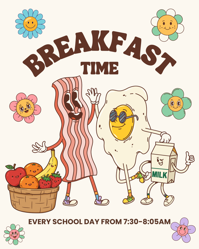 🥞 Did you know breakfast is available at ALL THREE ECSD schools? 🍎 We want to make sure families know that the Free & Reduced Meal Program applies to breakfast AND lunch! 🍳 Breakfast Prices: 💜 Paid Students: $2.35 💜 Reduced-Price Students: $0.30 💜 Students who qualify for free meals: FREE Starting the day with breakfast can help students feel ready to learn, and we want every family to know this option is available. If your student qualifies for free or reduced-price meals, those benefits can be used for school breakfast too! Please help us spread the word so all of our Panther families know! 💜🐾