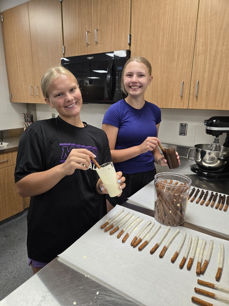 EHS hosted it's Day of Service on August 26th during Interim Days this year- students went with their homeroom advisories to do a teambuilding service project. Some students made birthday gifts for Meals on Wheels, mulched St. Francis' playground, cleaned up Brown Field, built a display for the Ellsworth Chamber of Commerce, painted at Bethel's Basement Blessings and many other projects. A special project this year was a car wash, hosted by the Science Department. Students raised money through free will donations for the high school BLT committee, which does special events throughout the year to support students and staff. A huge thank you to all of the community partners, students and staff who helped make this event possible. In particular, a big shout out to Pierce Pepin Cooperative, which gave a Round Up grant for the day. Money was used to make door displays at the Ellsworth Care Center and Preferred Living, buy supplies for projects and door prizes for students who helped.