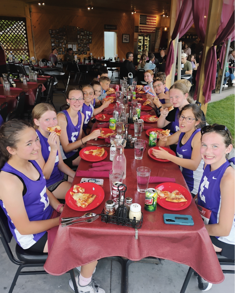🏃💜 A First for EMS Cross Country! 💜🏃  EMS hosted its 1st Annual Tuscan 2 Miler Middle School XC Meet at Vino in the Valley, and what a fun night it was!  A very special thank you to Larry at Vino in the Valley for allowing us to host the meet on his beautiful property and for making our runners feel so special after their races. 💜  Judging by all the smiles, we think it’s safe to say this was a night our runners will remember for a long time! 🐾🏃‍♀️🏃‍♂️