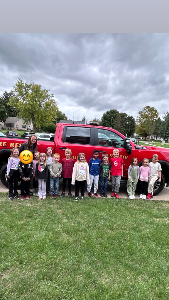🔥🚒 Fire Safety at EES! 🚒🔥  A big thank you to the Ellsworth Fire Department for visiting EES this week to talk with our students about fire safety! We appreciate our local firefighters taking the time to teach our students important safety tips and answer their questions.  Thank you for helping keep our students and community safe! ❤️🚒