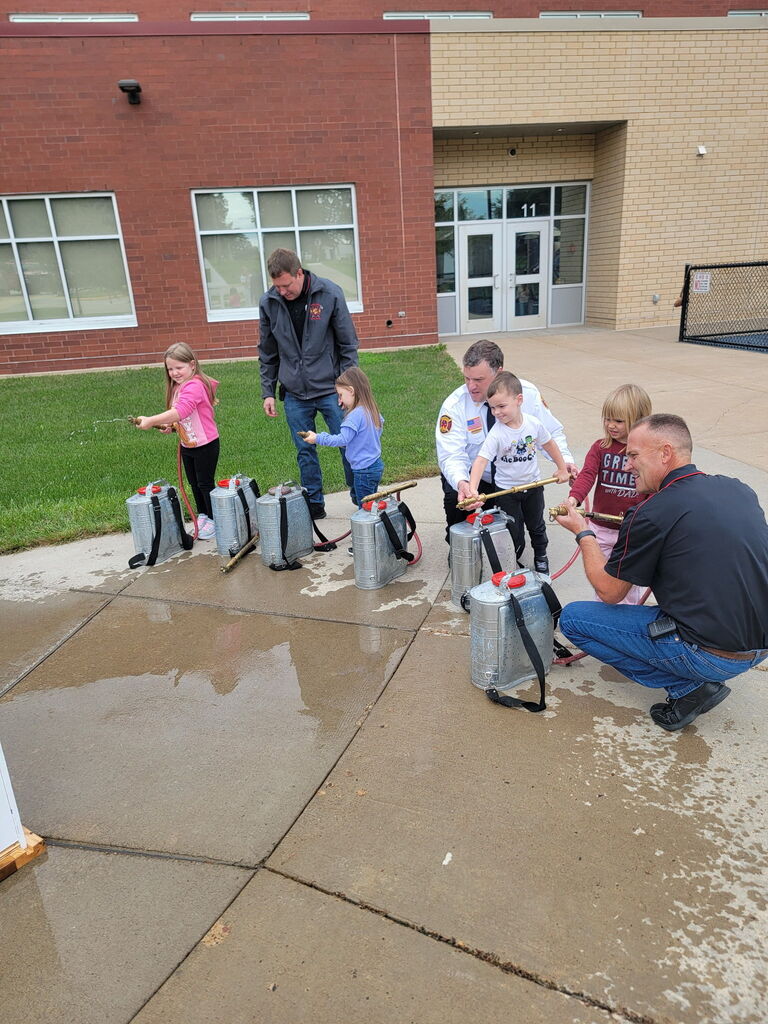 🔥🚒 Fire Safety at EES! 🚒🔥  A big thank you to the Ellsworth Fire Department for visiting EES this week to talk with our students about fire safety! We appreciate our local firefighters taking the time to teach our students important safety tips and answer their questions.  Thank you for helping keep our students and community safe! ❤️🚒