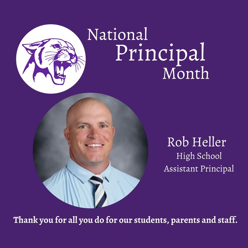 💜 October is National Principals Month! 💜 We are so thankful for the amazing principals who lead our schools each and every day. Their leadership, guidance, and dedication make a difference for our students, staff, families, and school community. Thank you for all you do to support, encourage, and inspire those around you. We appreciate you! 👏💜